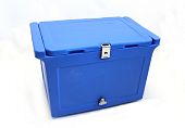 Изотермический контейнер 50 литров 645х405х420 с крышкой (синий)