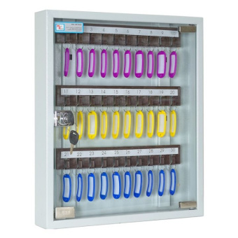 Ключница КЛ30С-б стекло (410x350x55)