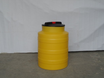 Пластиковая ёмкость бак бачок бочка Цилиндр 100 (Вертикальный)