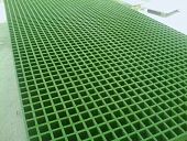 Стеклопластиковый решетчатый настил решетка 2000/1000 мм 38 БЕЗ Песка и антискользящего покрытия