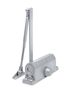 Дверной доводчик для двери морозостойкий универсал до 100 кг Серебро