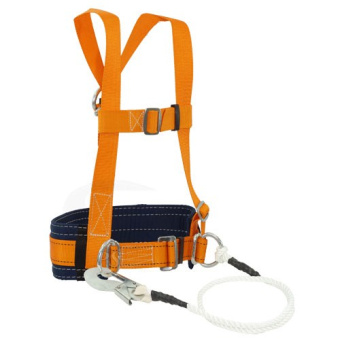 Страховочная привязь удерживающая система пояс монтажный строп ремень шнур УС 2 ВД